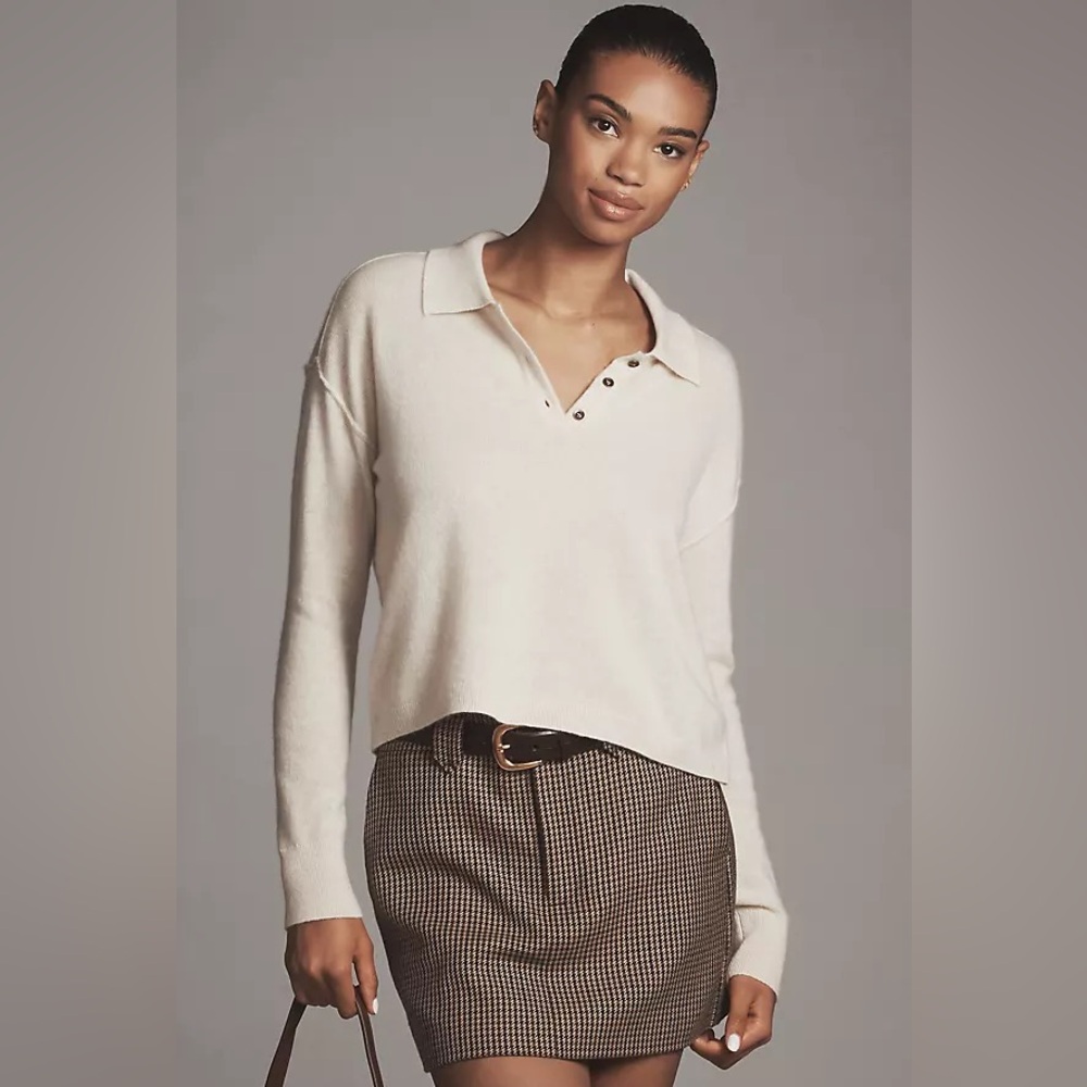 Pilcro cashmere sweater top
